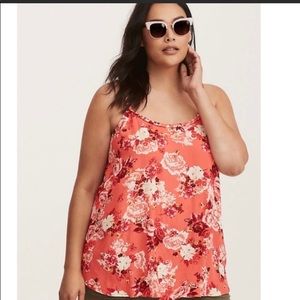 2 Torrid 2X Braided Gauze Swing Cami Bundle